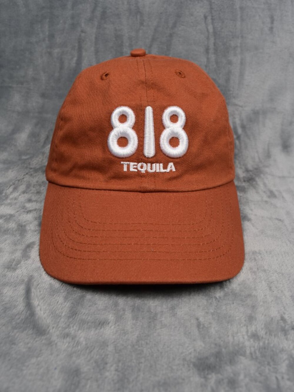 Kendall Jenner 818 Tequila Orange Brown Embroidered Adjustable Dad Hat Cap